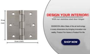 Top Stainless Steel Door Hinges Manufacturer
