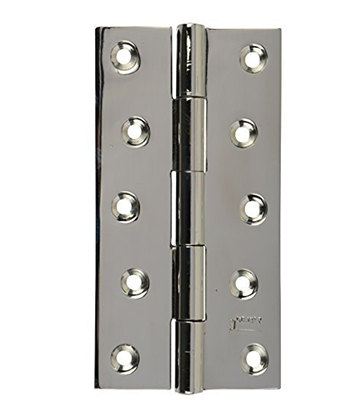 6 inch x 12 gauge 2.5mm thickness butt hinges premium Mirror finish stainless steel door hinges heavy duty u.s.brand