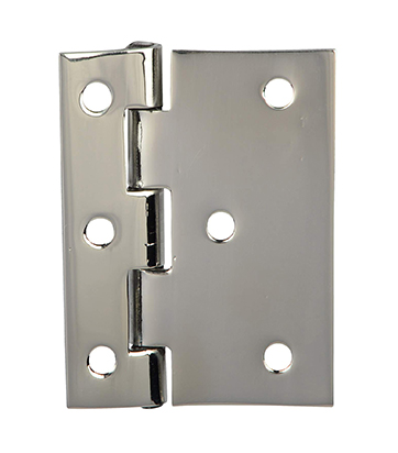 3 inch stainless steel cut hinges 3 x 27.5 x 10mm mirror polished riveted head assam cut