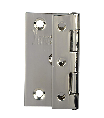 2.5 inch stainless steel cut hinges 2.5 x 27.5 x 10mm mirror polished riveted head assam cut