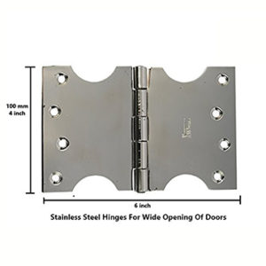 4 inch stainless steel premium door hinges Glossy mirror polished wide throw door hinge, butterfly hinges, parliament hinge, door expanded hinge, wide opening hinge, large hinge projection hinges swing door clear hinges expandable heavy hinges ssiskcon brand ansi bhma UL en international standards best top high selling no.1