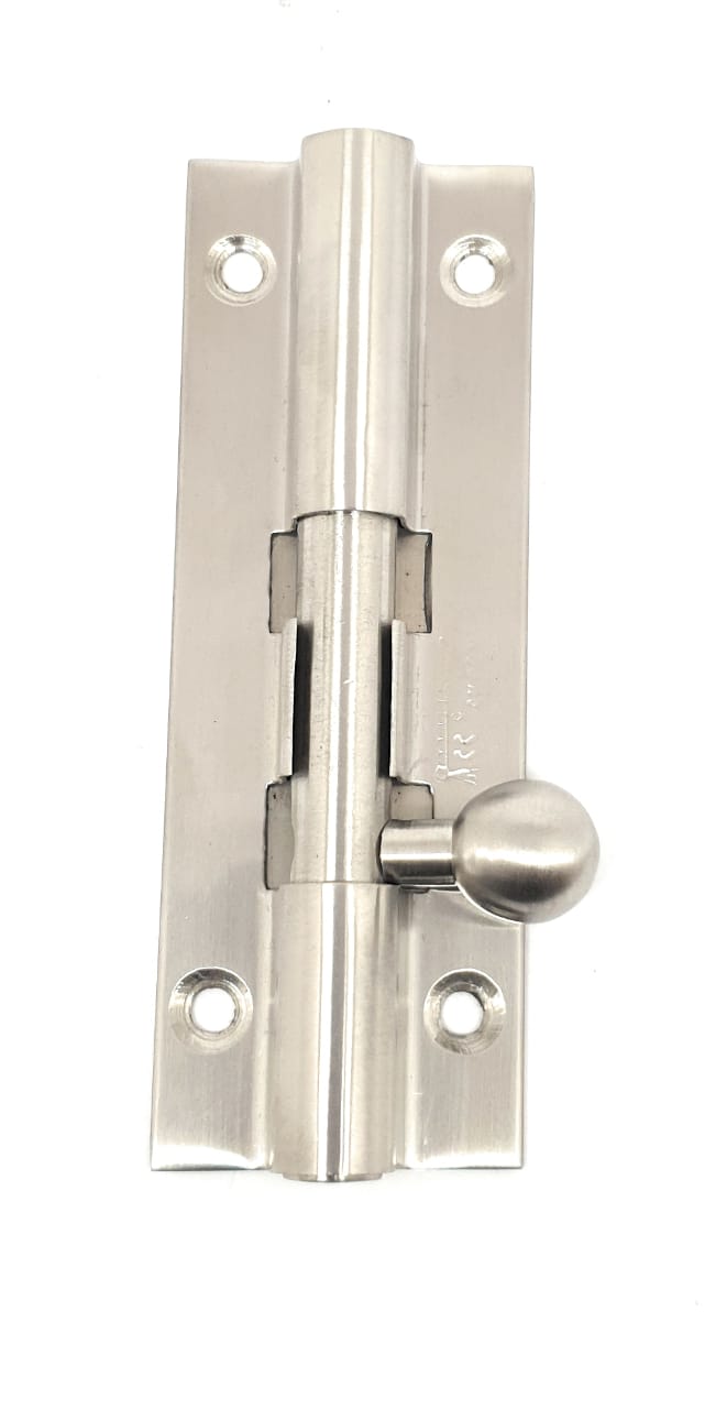 Barrel bolt 4 inch stainless steel